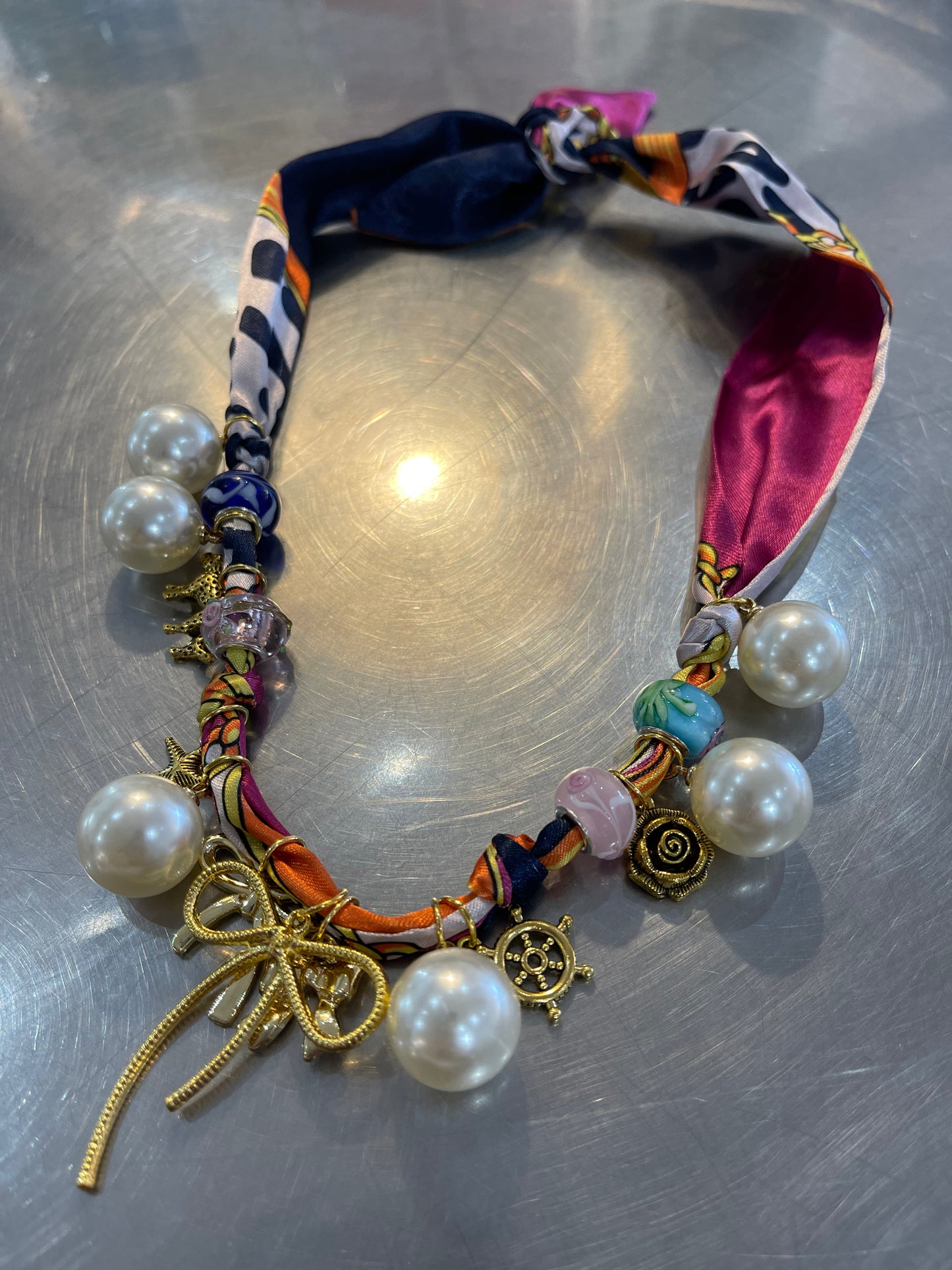 GOOD LUCK SCARF NECKLACE/BRACELET