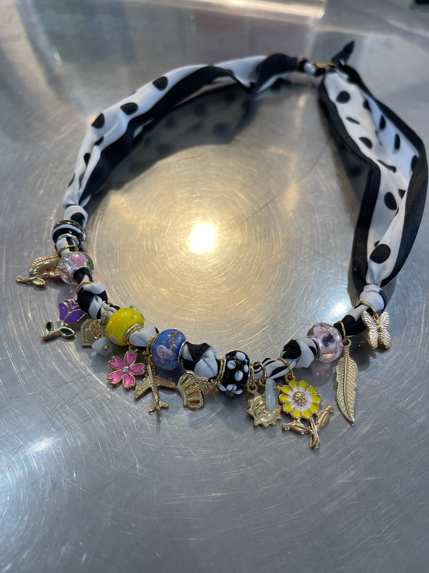 GOOD LUCK SCARF NECKLACE/BRACELET