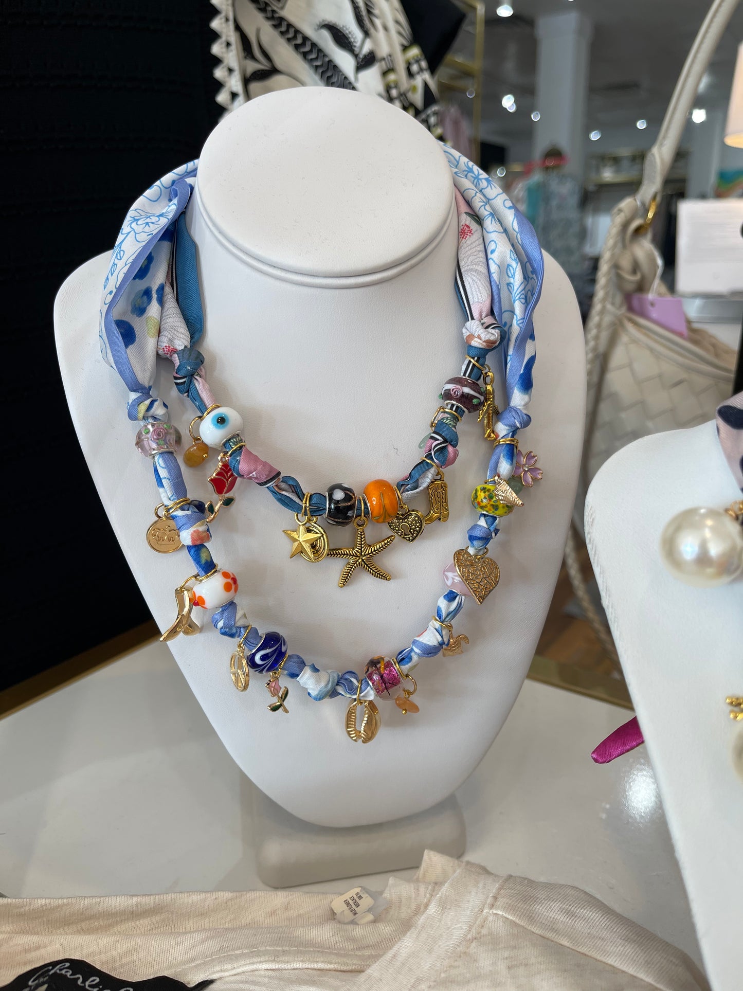 GOOD LUCK SCARF NECKLACE/BRACELET