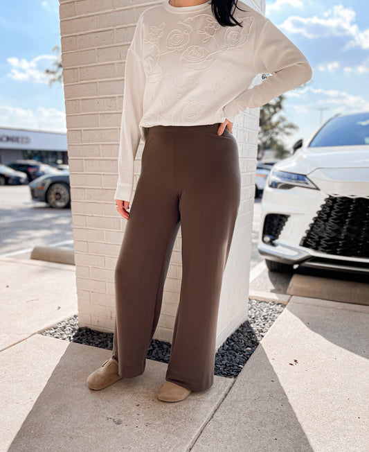 LILLIAN BROWN PANTS