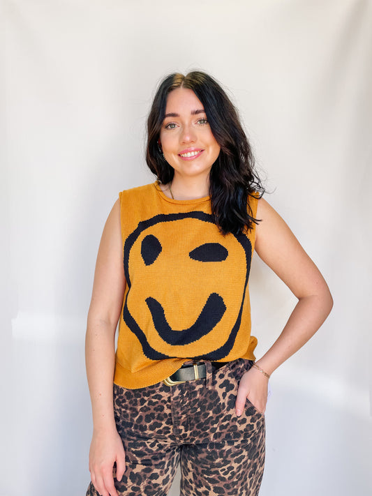 SMILEY FACE VEST