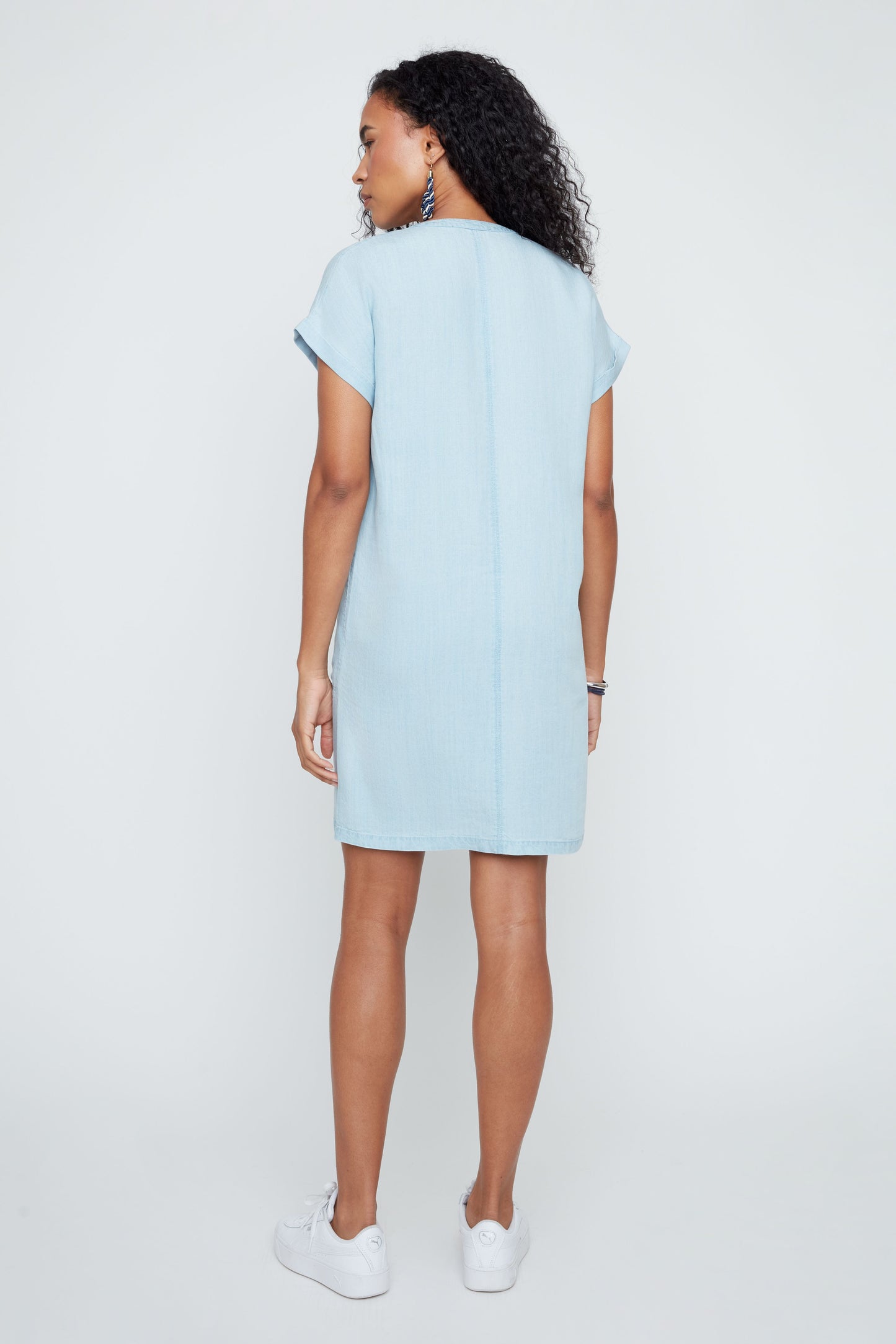 ALIZA CHAMBRAY DRESS