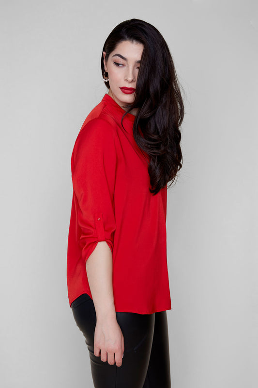 HARMONY SCARLET BLOUSE