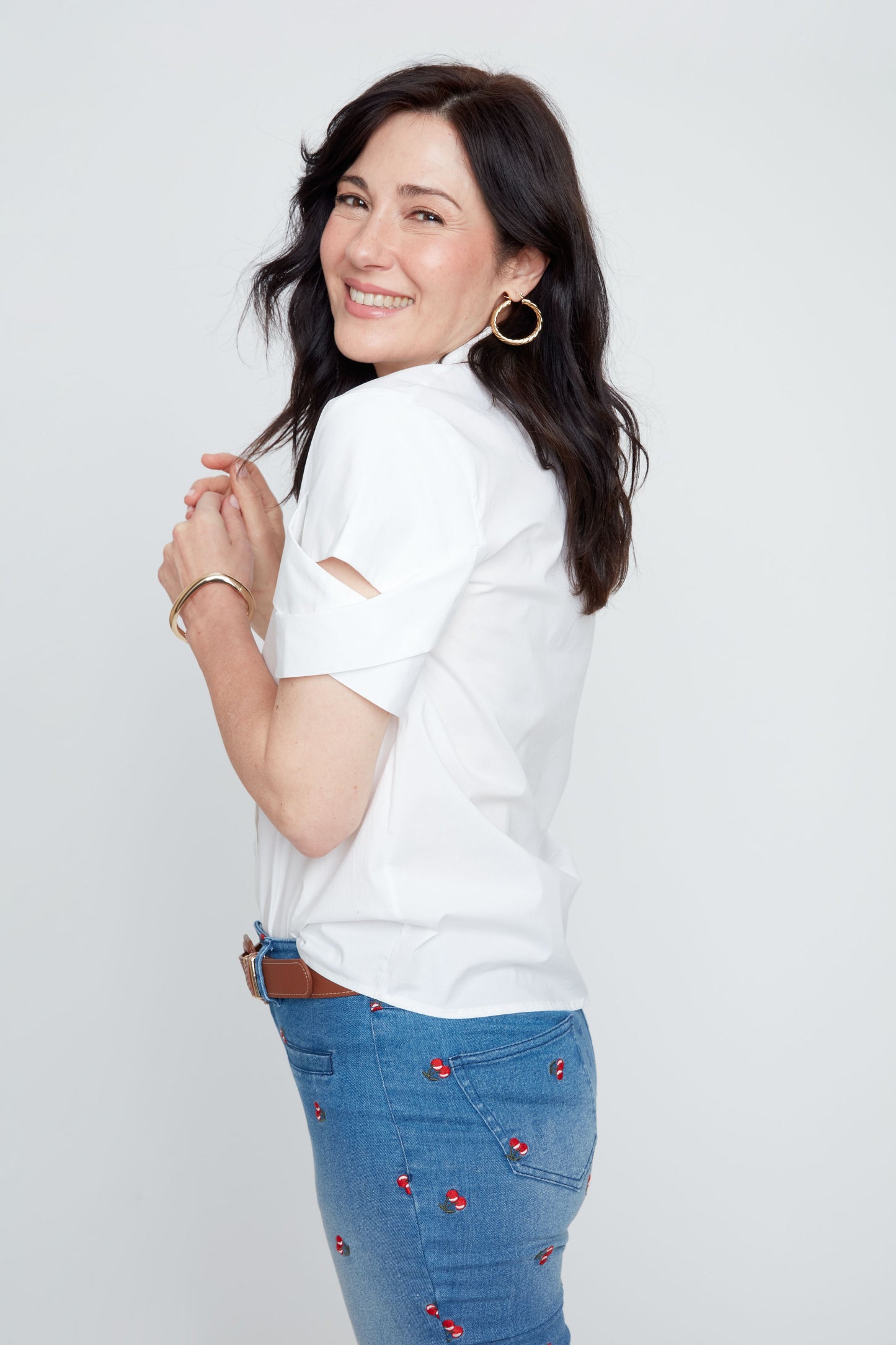 SELENE WHITE BLOUSE