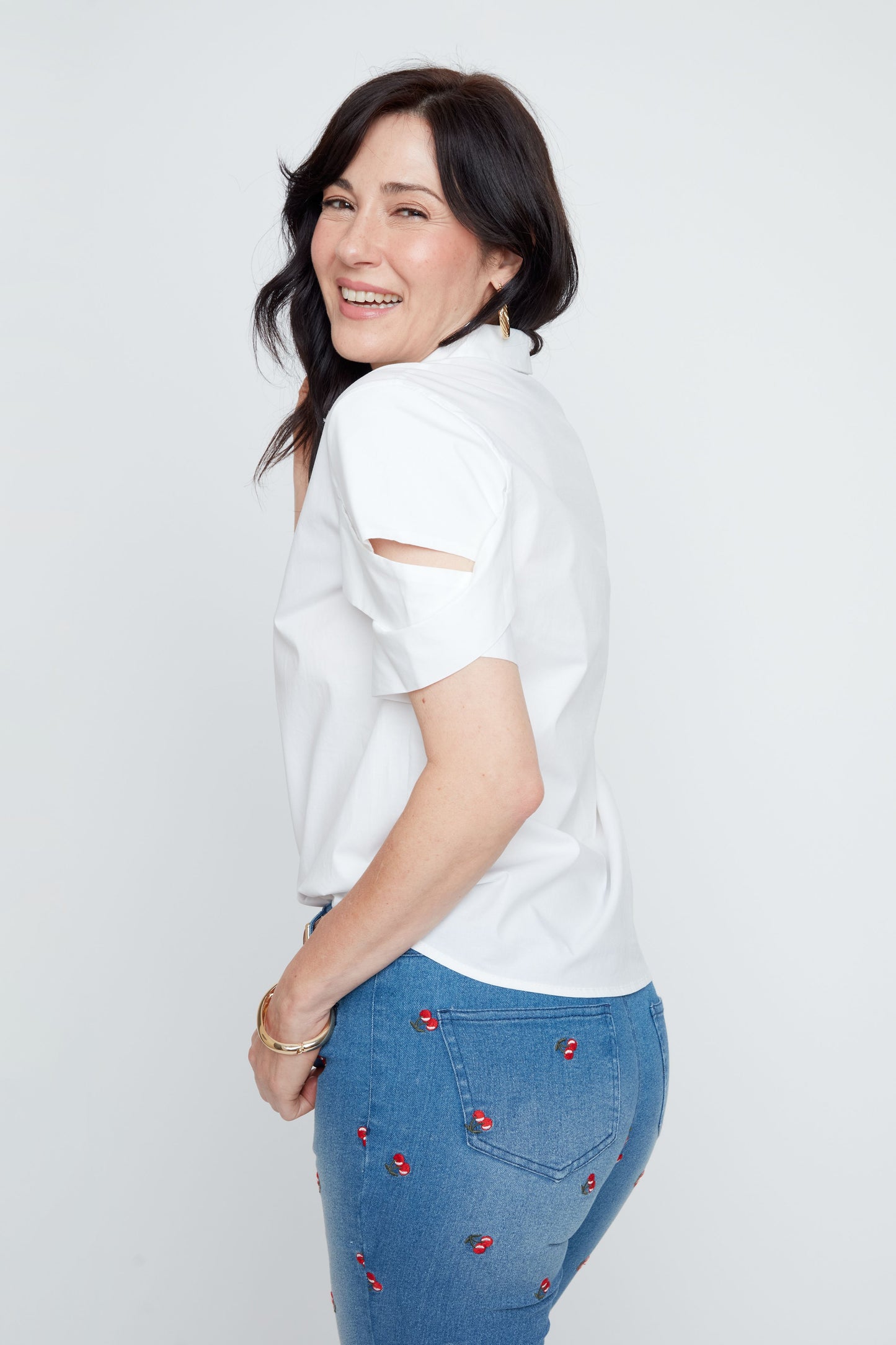 SELENE WHITE BLOUSE