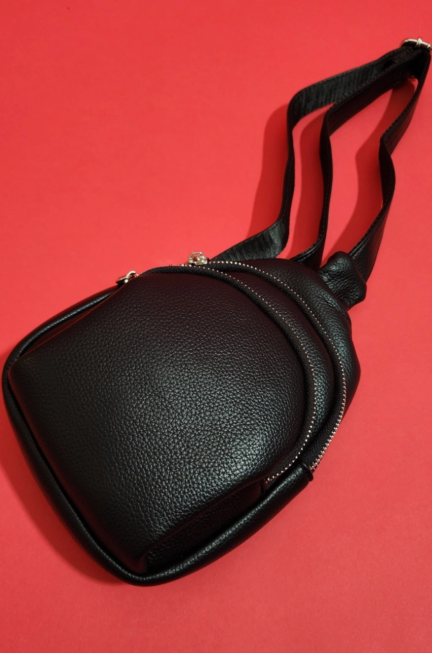 Leather Mini Bag Sling Crossbody Bag