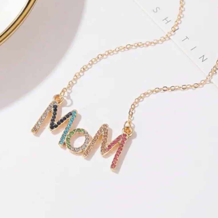 COLORFUL MOM NECKLACE
