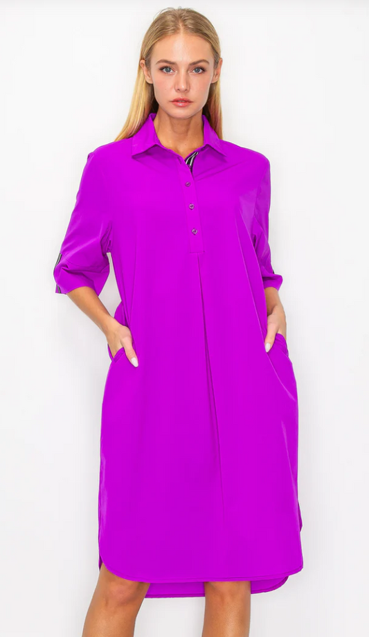 WENDI DRESS - PURPLE