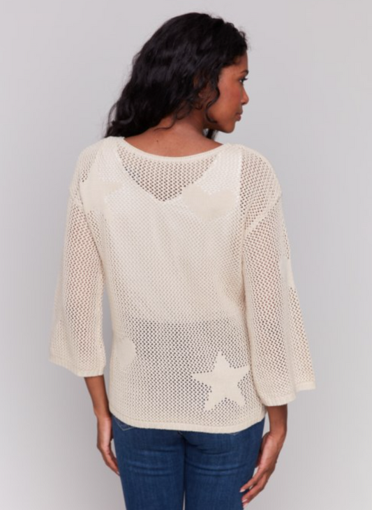 ELINA SWEATER - NATURAL