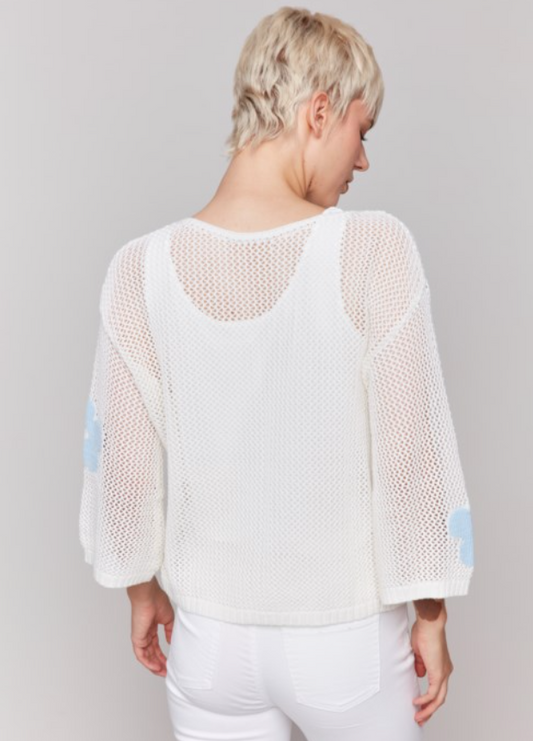 ELINA SWEATER - WHITE