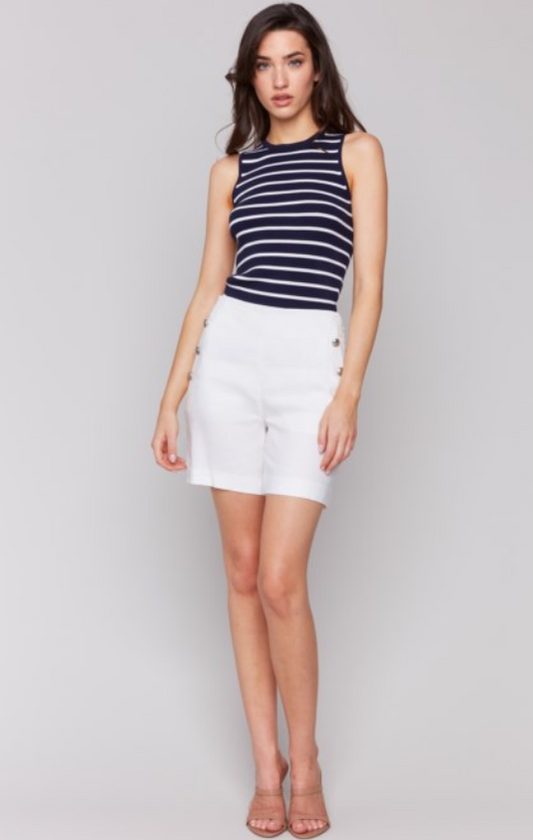 JANICA SHORT - WHITE