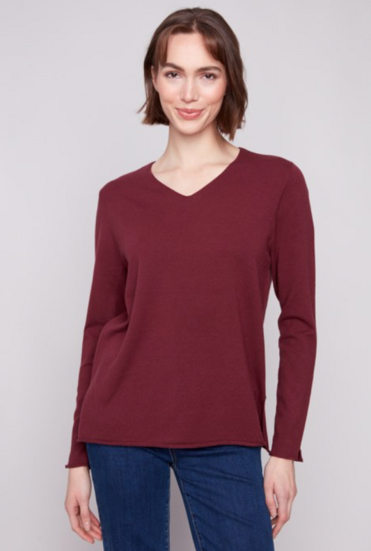ULKA CABERNET SWEATER