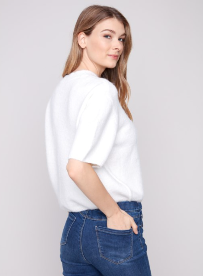 VICTORIA ECRU SWEATER