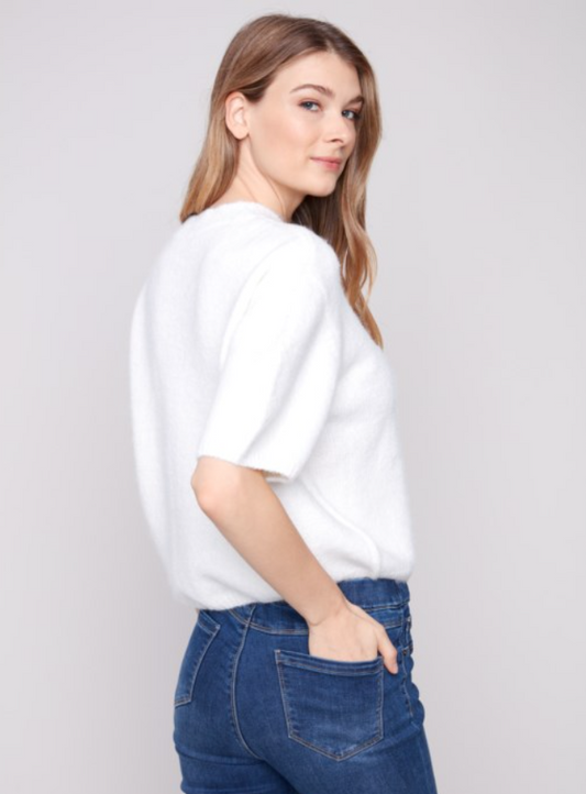 VICTORIA ECRU SWEATER