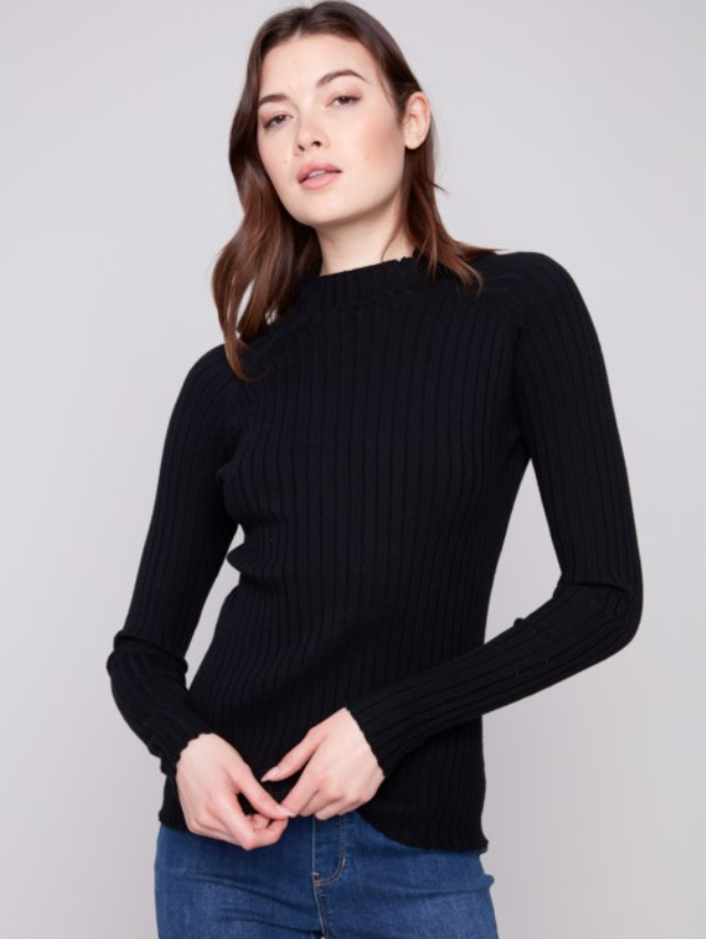 LOUIE BLACK SWEATER