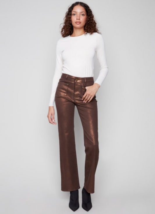 UNA FOIL PANTS