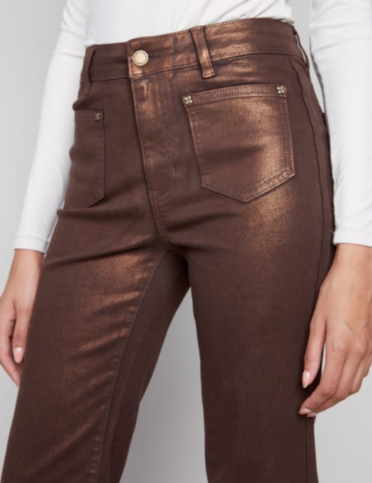 UNA FOIL PANTS