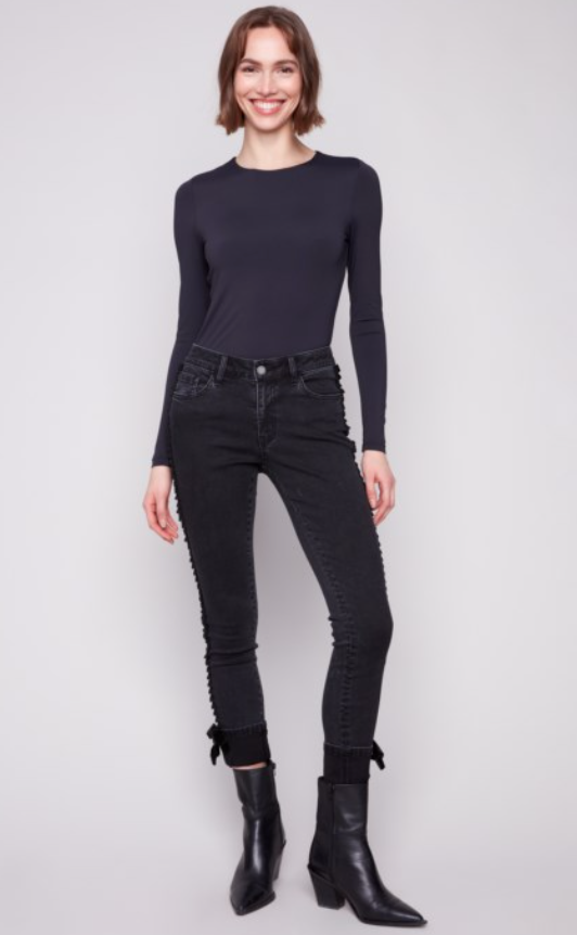 BELLA CHARCOAL JEAN