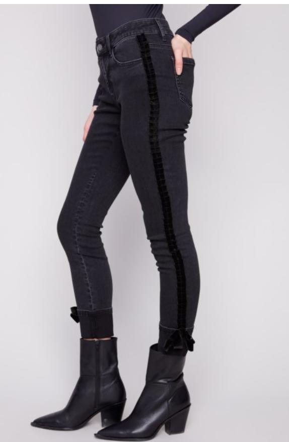 BELLA CHARCOAL JEAN