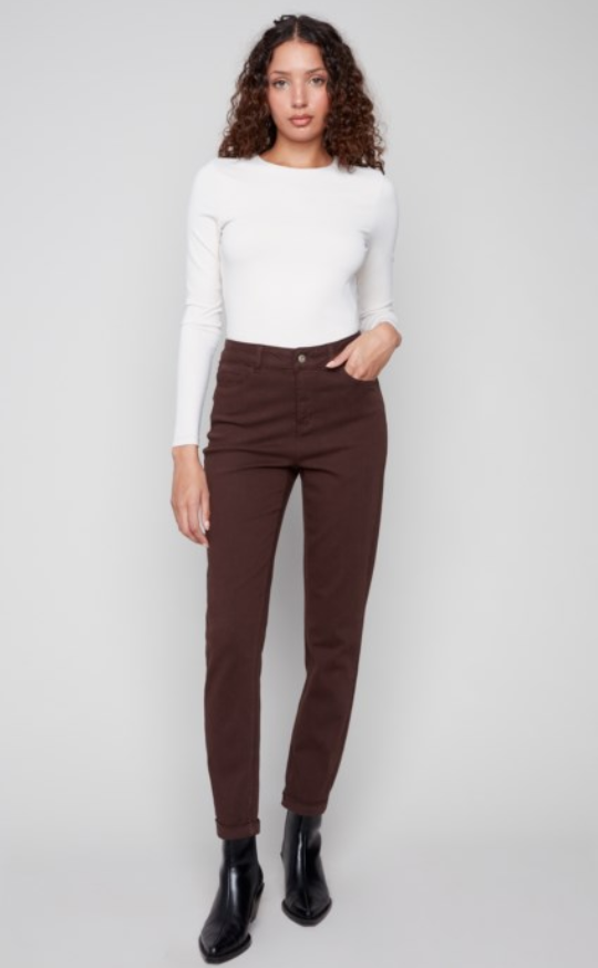 ELLEN CUFFED HEM PANT