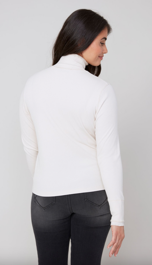 STELLA OYSTER WOVEN TOP