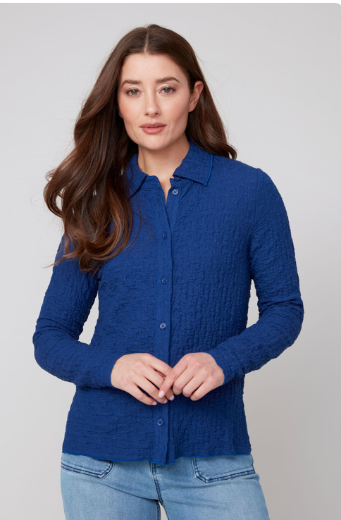 ADELINE OXFORD TOP