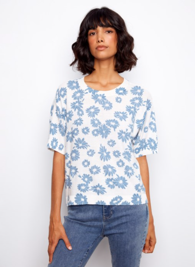 PAYTON PETALS SWEATER