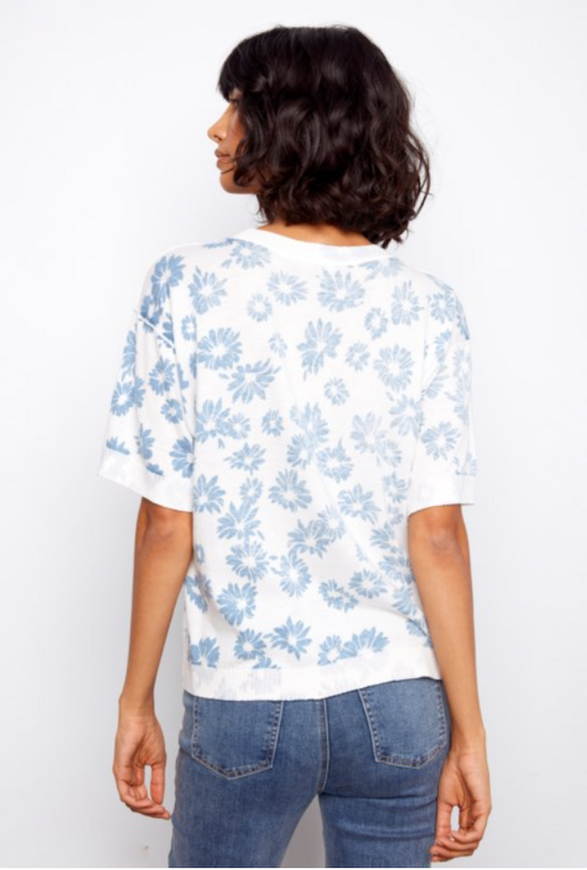 PAYTON PETALS SWEATER