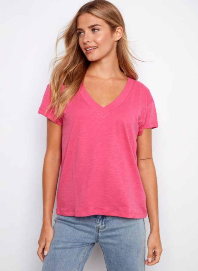 EVERLEE FUCHSIA TEE