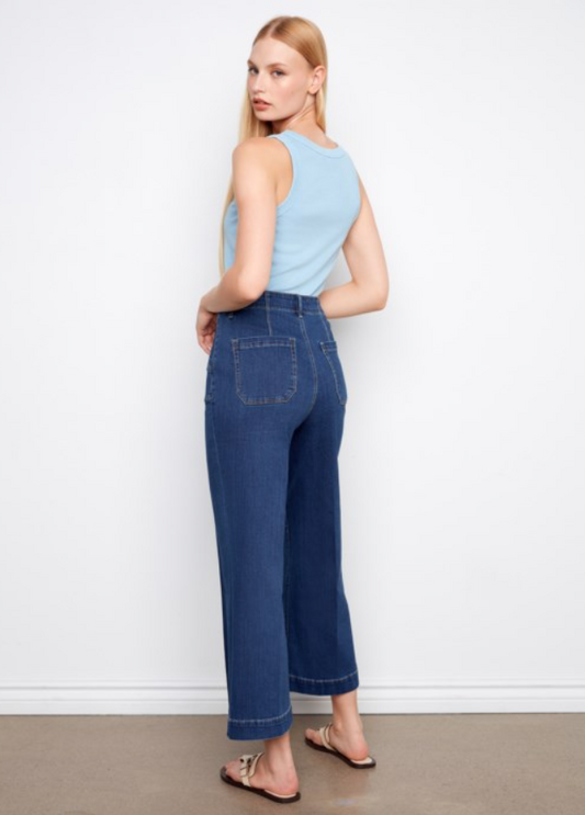 NAVY DENIM PANT