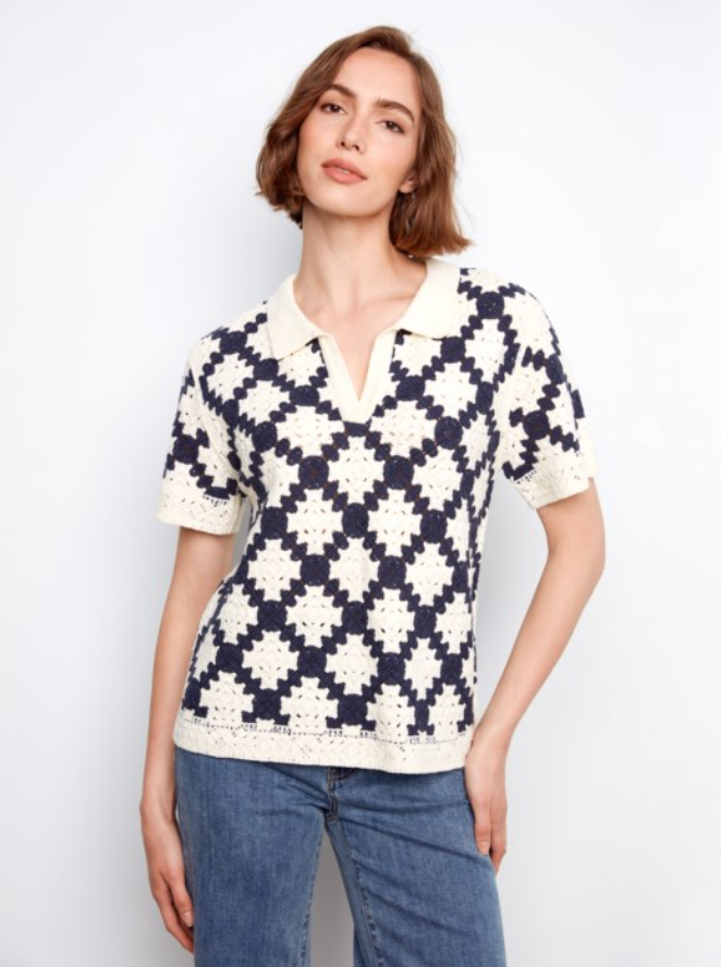 SALEM CROCHET TOP