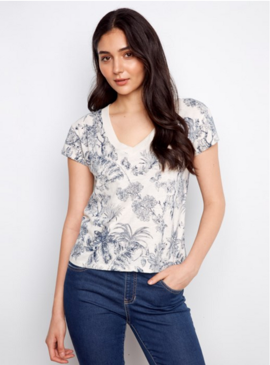 EVERLEE PATTERN TEE