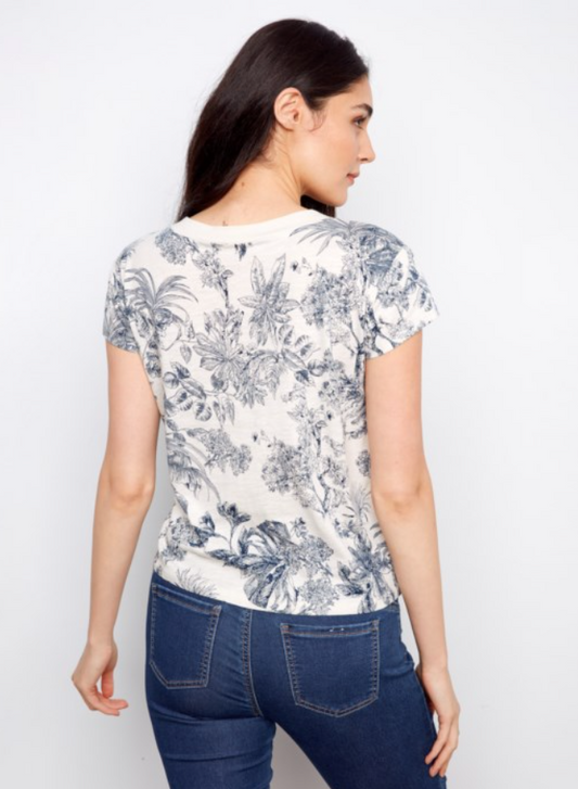 EVERLEE PATTERN TEE