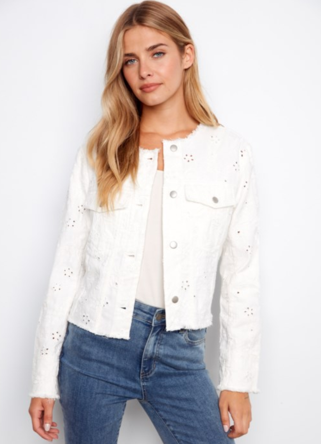 SAIGE WHITE JACKET