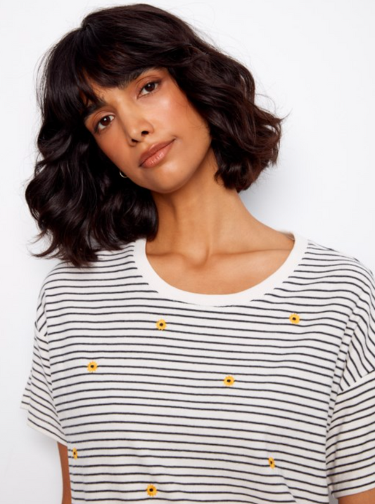 ALEXANDRIA NAVY TEE