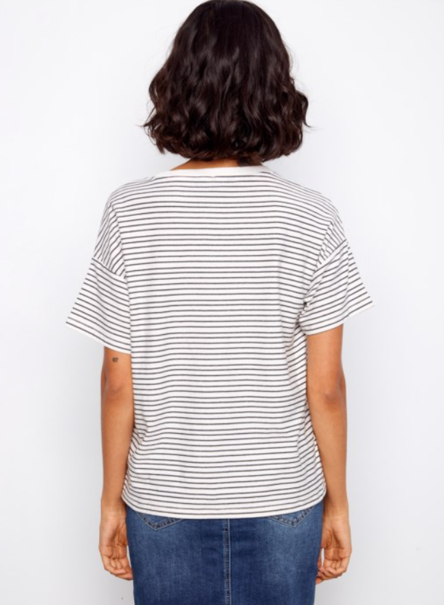 ALEXANDRIA NAVY TEE