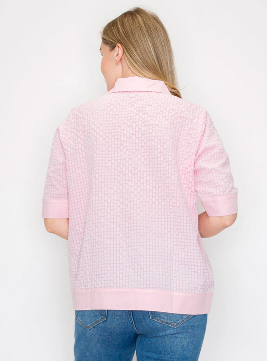 WANESSA TEXTURED BLOUSE