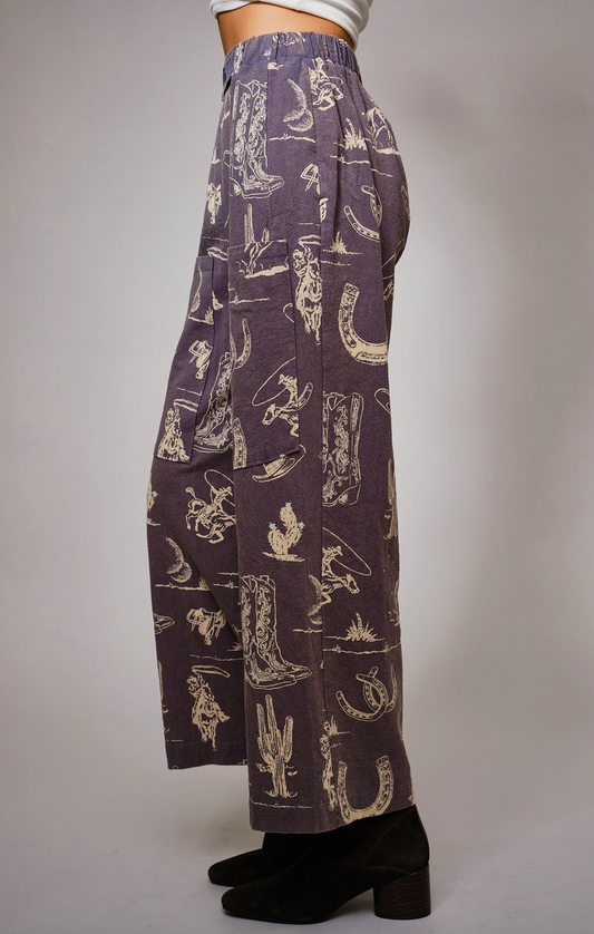 YRENE WESTERN PANTS