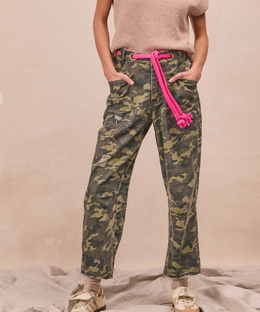 KERI BARREL JEANS