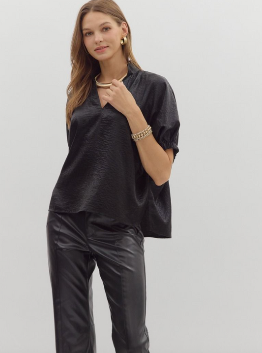 CECELIA BLACK TOP
