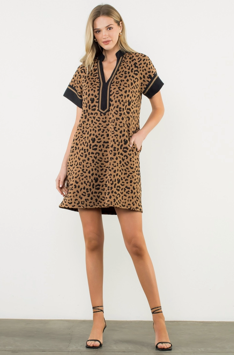 MAY CHEETAH DRESS
