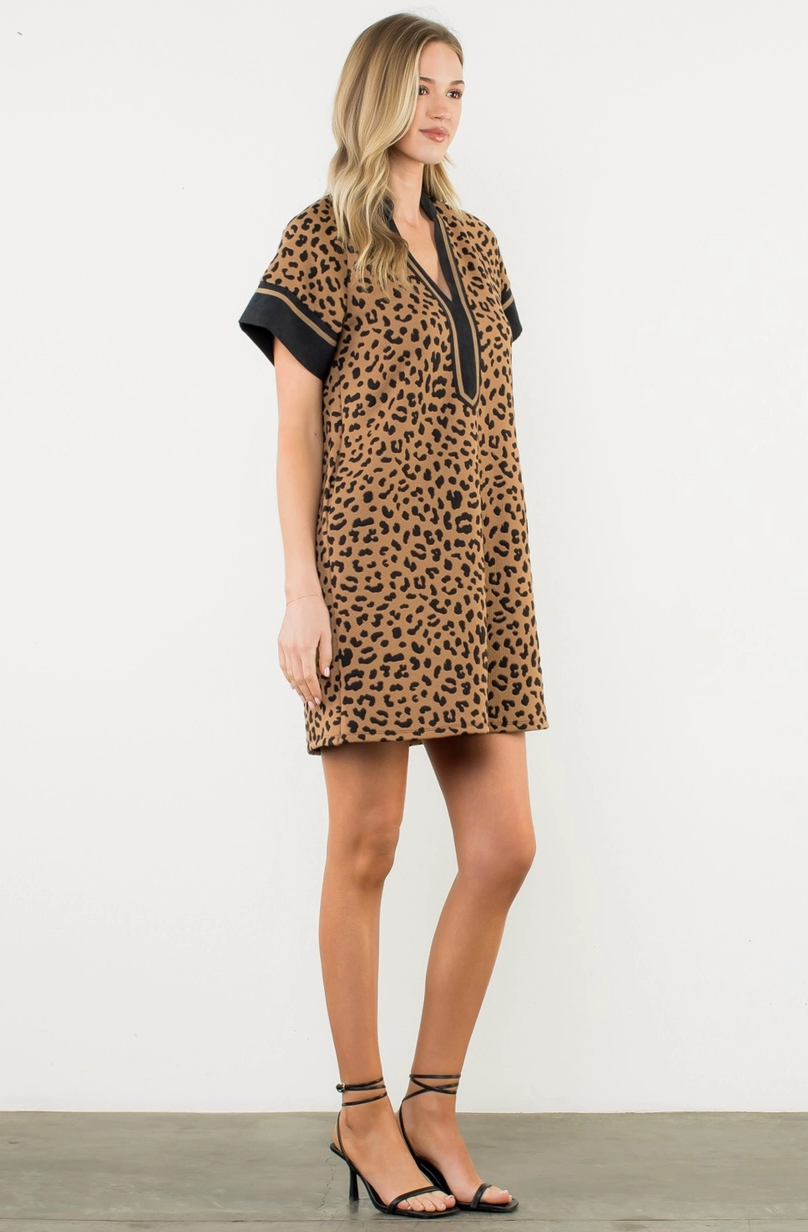 MAY CHEETAH DRESS