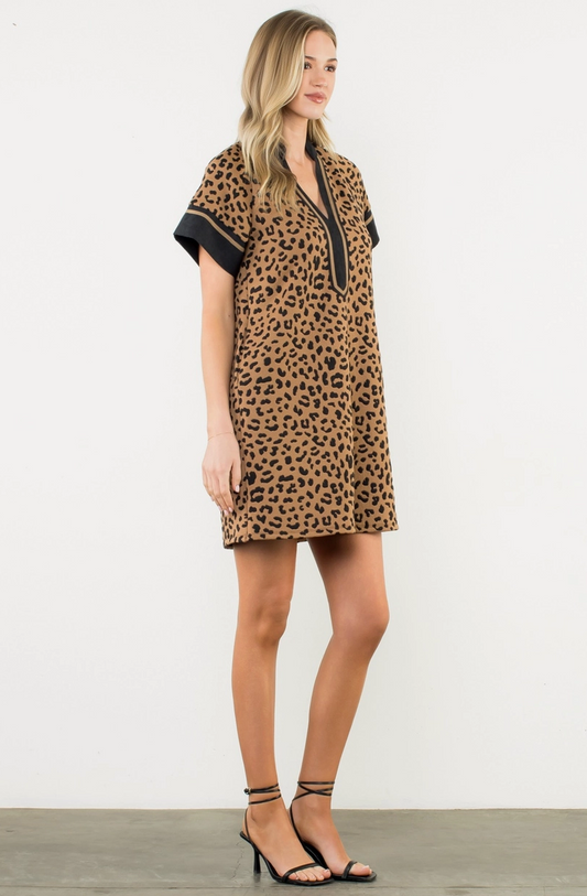 MAY CHEETAH DRESS