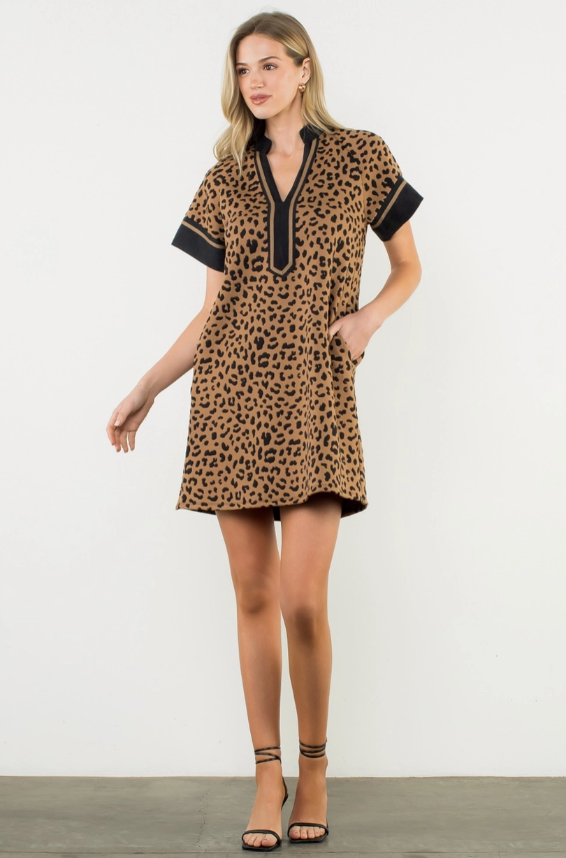 MAY CHEETAH DRESS
