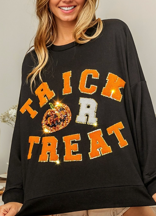 TRICK OR TREAT SWEATSHIRT