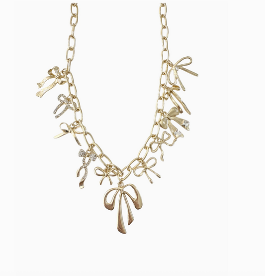 BOW PARTY NECKLACE