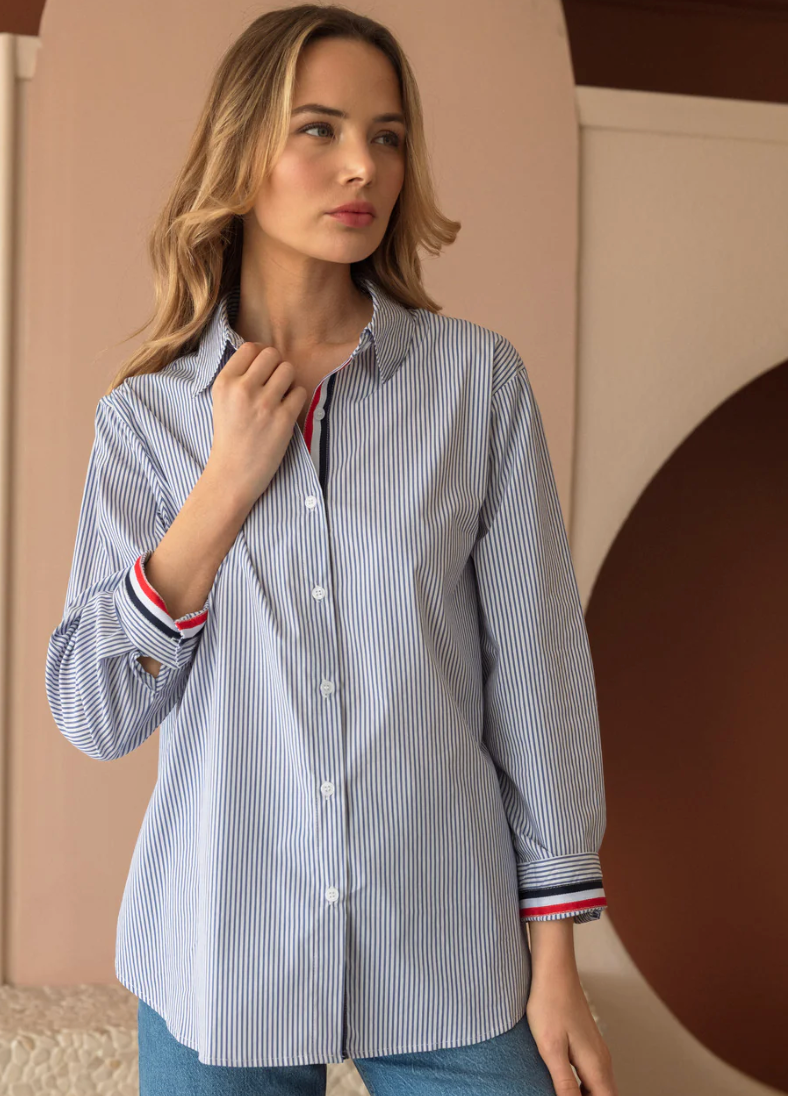 JASMINE BLUE TOP