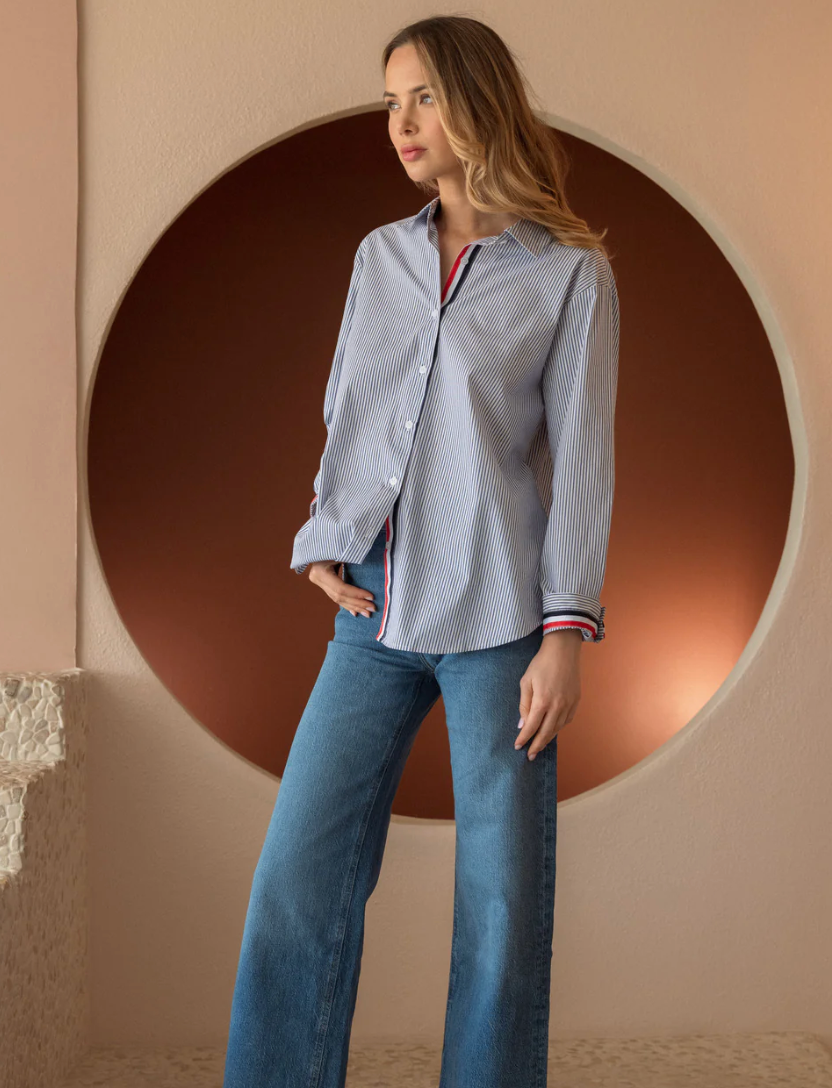 JASMINE BLUE TOP