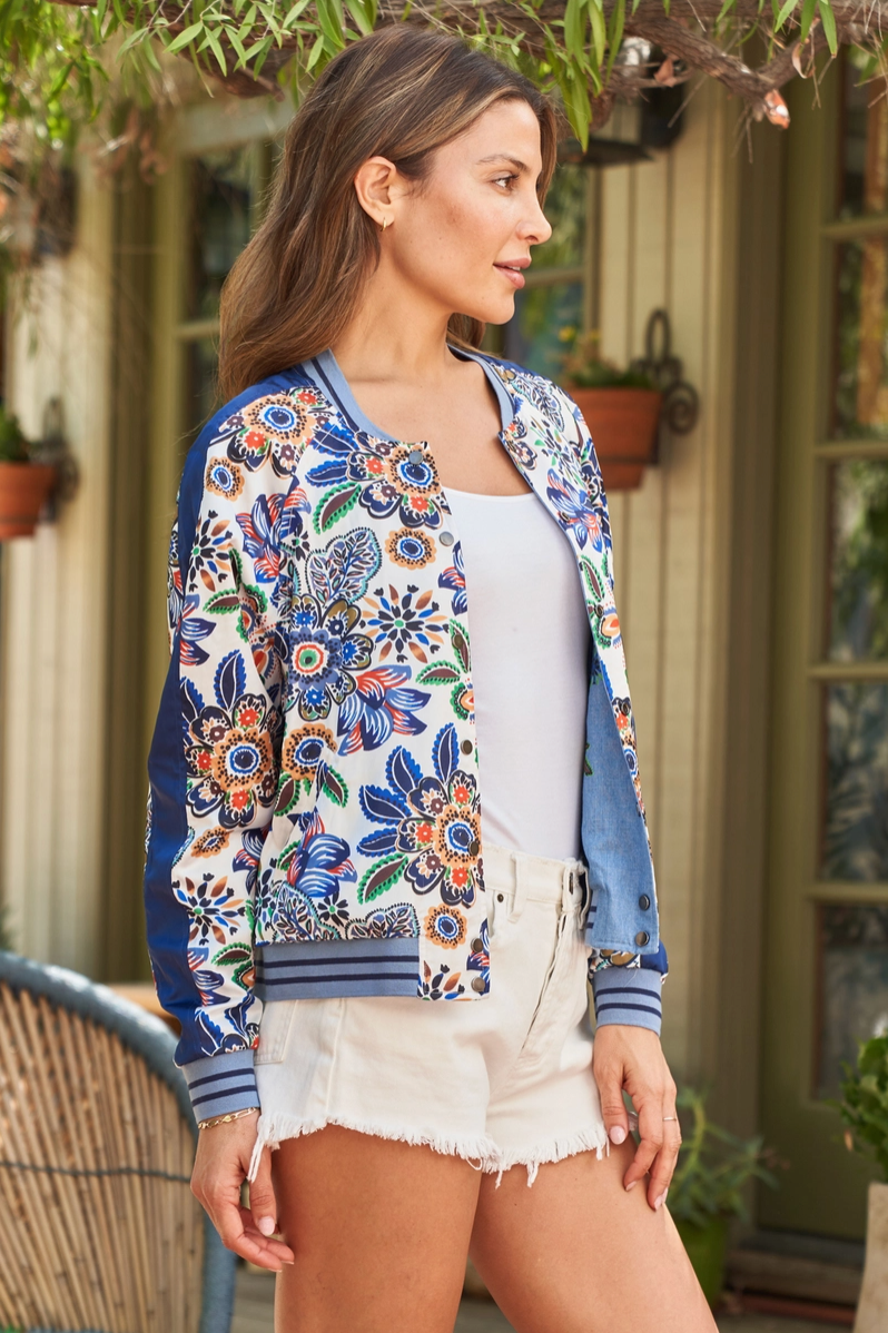 WILLA MEDIUM WASH REVERSIBLE JACKET