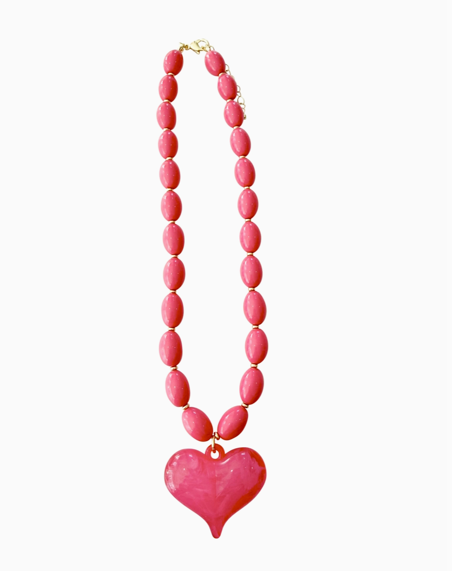 ROXIE HOT PINK NECKLACE